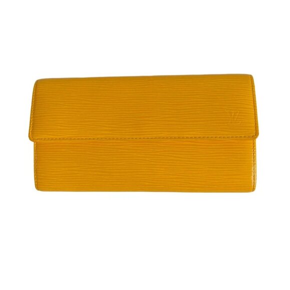 Louis Vuitton Epi Long Wallet Bright Yellow - Picture 1 of 7